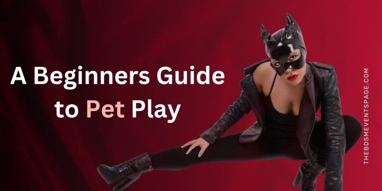 a woman in a pet play garment